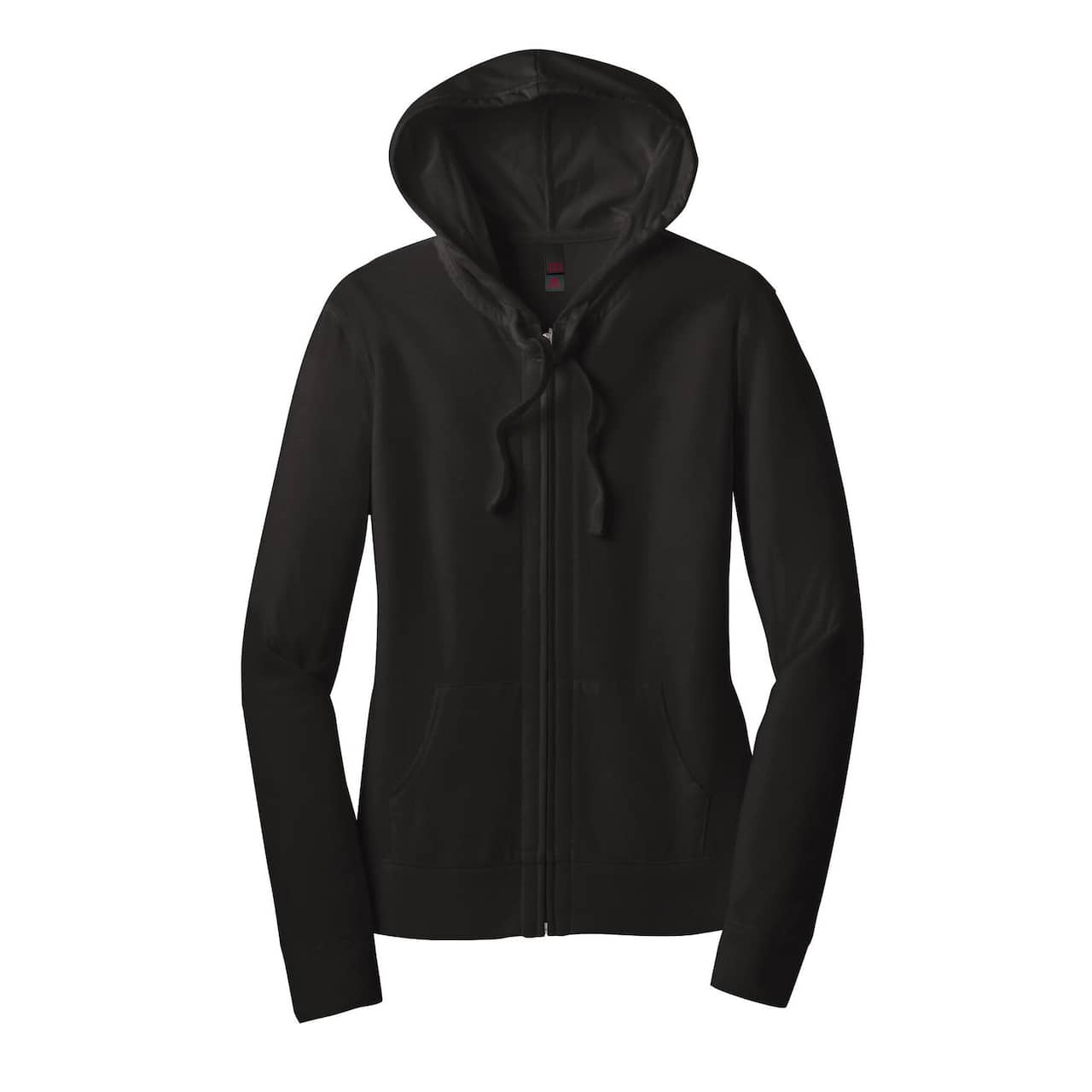 District® Women's Fitted Jersey Full-Zip Hoodie
